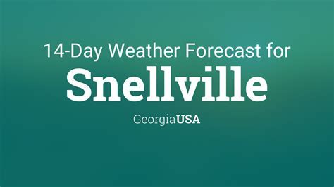 10 Weather Forecast Tips For Snellville, Georgia: Stay Prepared