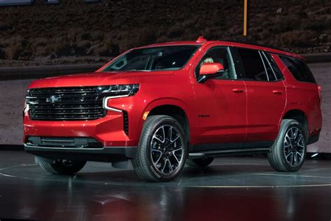 2021 Chevrolet Tahoe And Suburban Put On A Dramatic Face Gain