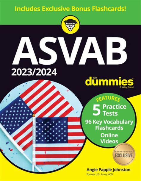 2023 2024 Asvab For Dummies 5 Practice Tests Flashcards Videos