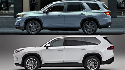 2025 Honda Pilot Vs 2025 Toyota Grand Highlander Specs Apollo Quinnt