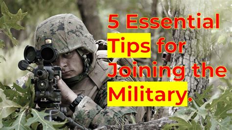 5 Expert Tips To Join The Military Today