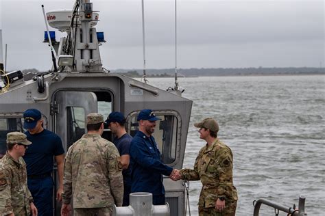 Air Force Coast Guard Partner For Rescue Exercise Air Combat Command