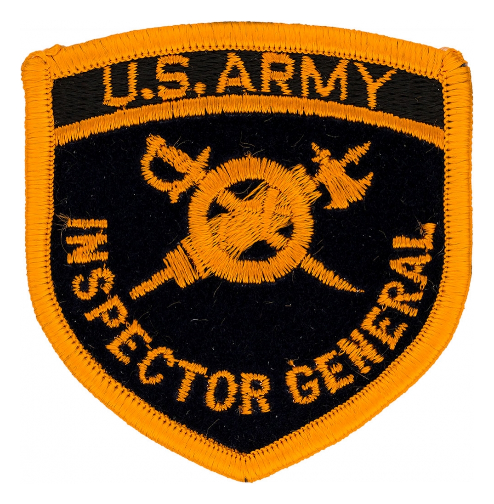 Army Inspector General Patch Flying Tigers Surplus