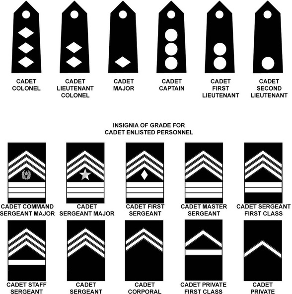 Army Junior Rotc Ranks