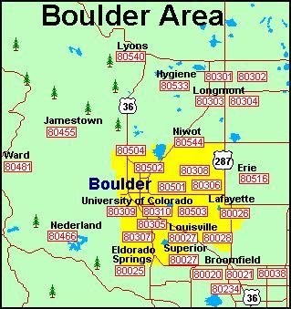 Boulder Colorado Zip Code