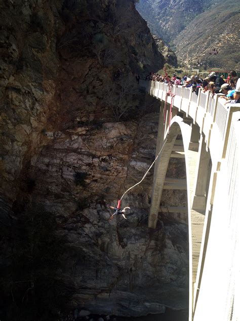 Bungee Jumping Bridge To Nowhere San Gabriel Mountains Azusa Ca