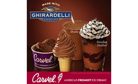 Carvel Releases Ghirardelli Chocolate Ice Cream Flavor For July Only