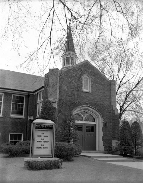 Church And Entrance In Western Springs Stock Image Image Of Chicago