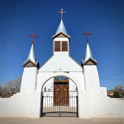 Church Los Lunas New Mexico Photograph By Jeffrey Mark Fine Art America