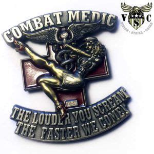 Combat Medic 68 Whiskey Mos Us Army Coin