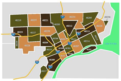 Design Detroit's Perfect Zip Code Map Now!