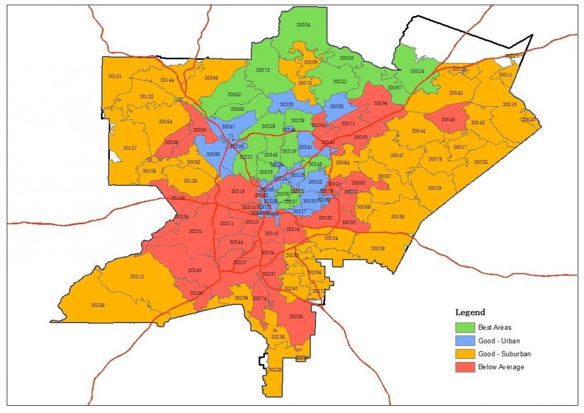 Design Your Ultimate Atlanta Zip Code Map Now!