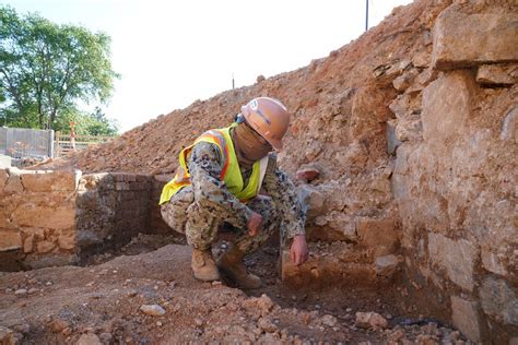 Dvids Images Excavation For Future Master Time Clocks Facility Unearths Links To D C