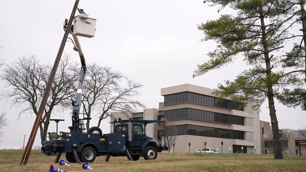 Dvids Video Tornado Sustained Damage And Clean Up At Wright