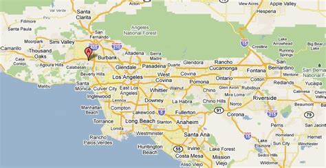 Encino California Map