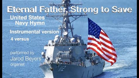 Eternal Father Strong To Save The Navy Hymn Eternal Father Strong