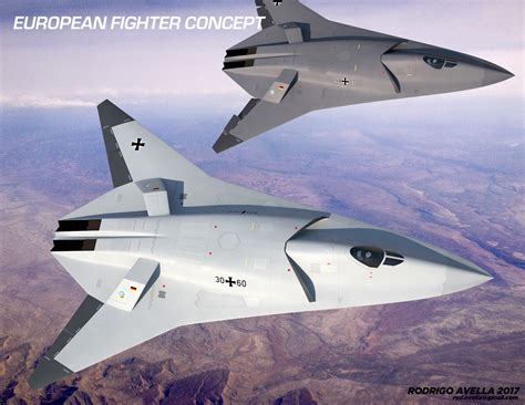 European Sixth Generation Concept Fighter Aircraft On Behance