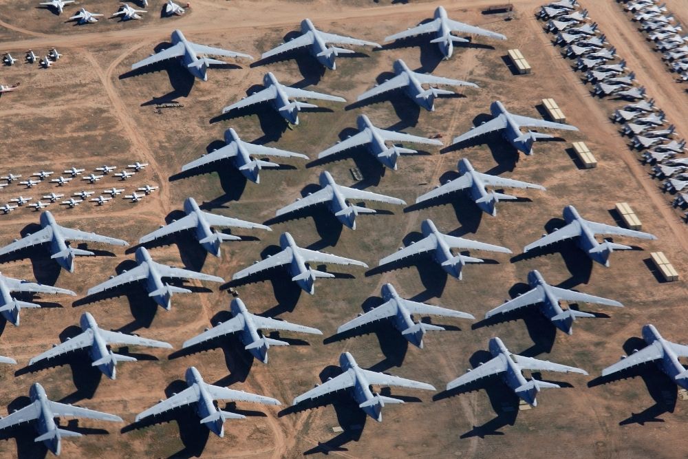 Ex O E Tucson S Grand Aircraft Graveyard Aka The Boneyard Over