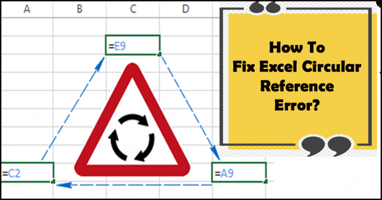 Excel Circular Reference