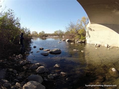 Fishing The San Gabriel River In Azusa Canyon Hunting The River King