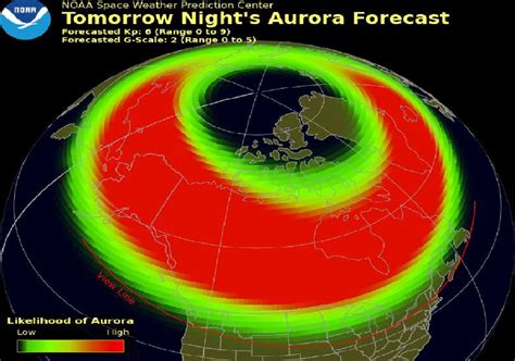 Geomagnetic Storm Watch Issued Aurora Could Be Visible Over Large Area