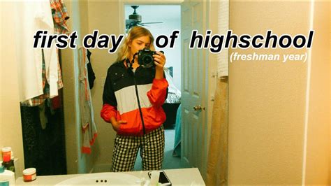 Get Ready With Me First Day Of High School Freshman Year Youtube