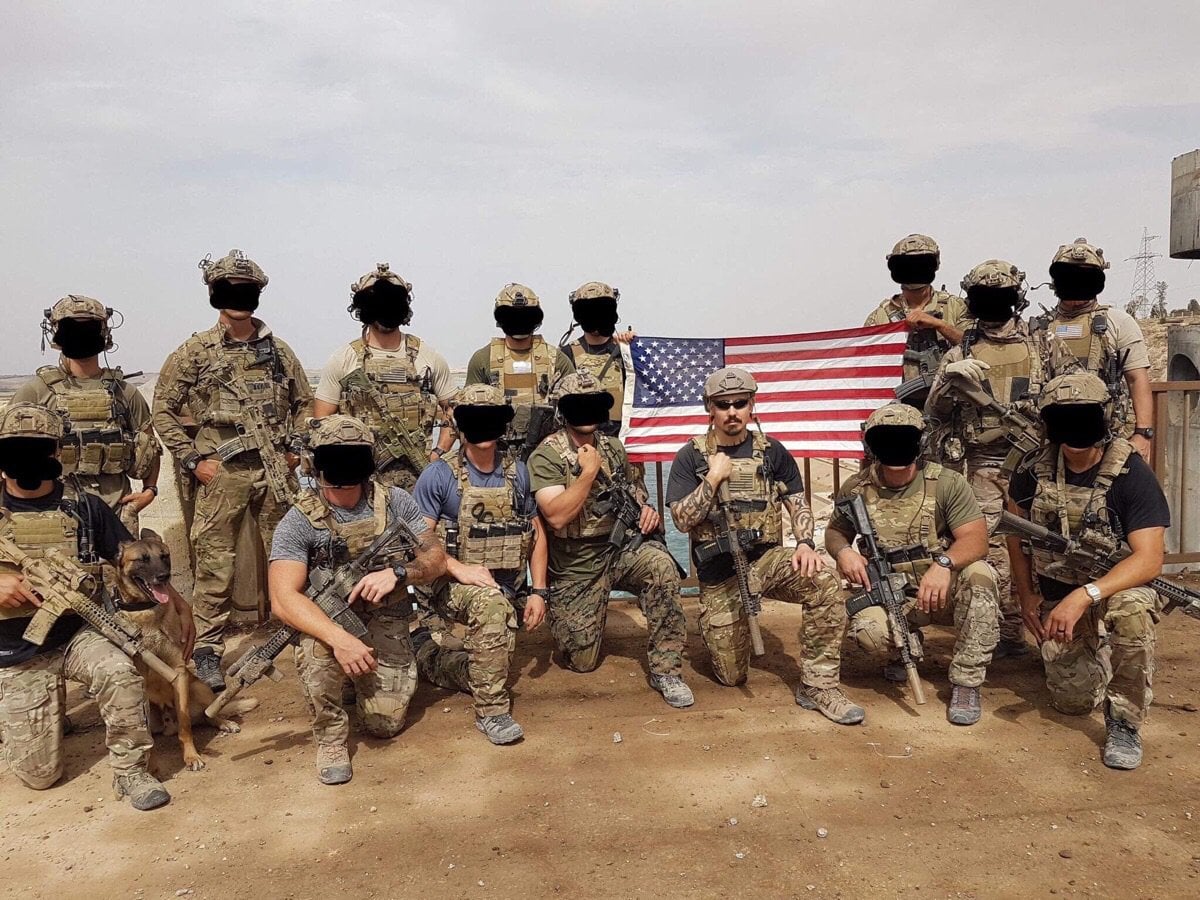 Group Effort Rangers Marsoc Navy Seals And Cag Pose Together On A