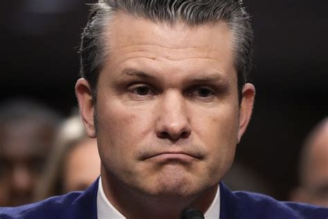 Hegseth Confronts Allegations Of Misconduct As Senators Grill Trump Amp 39 S Choice For Pentagon Chief