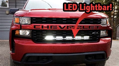 Hidden Led Lightbar Install 2019 2023 Chevrolet Silverado 1500 Led