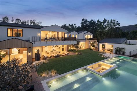 Iconic Architectural Masterpiece With Scandinavian Inspiration In Encino California