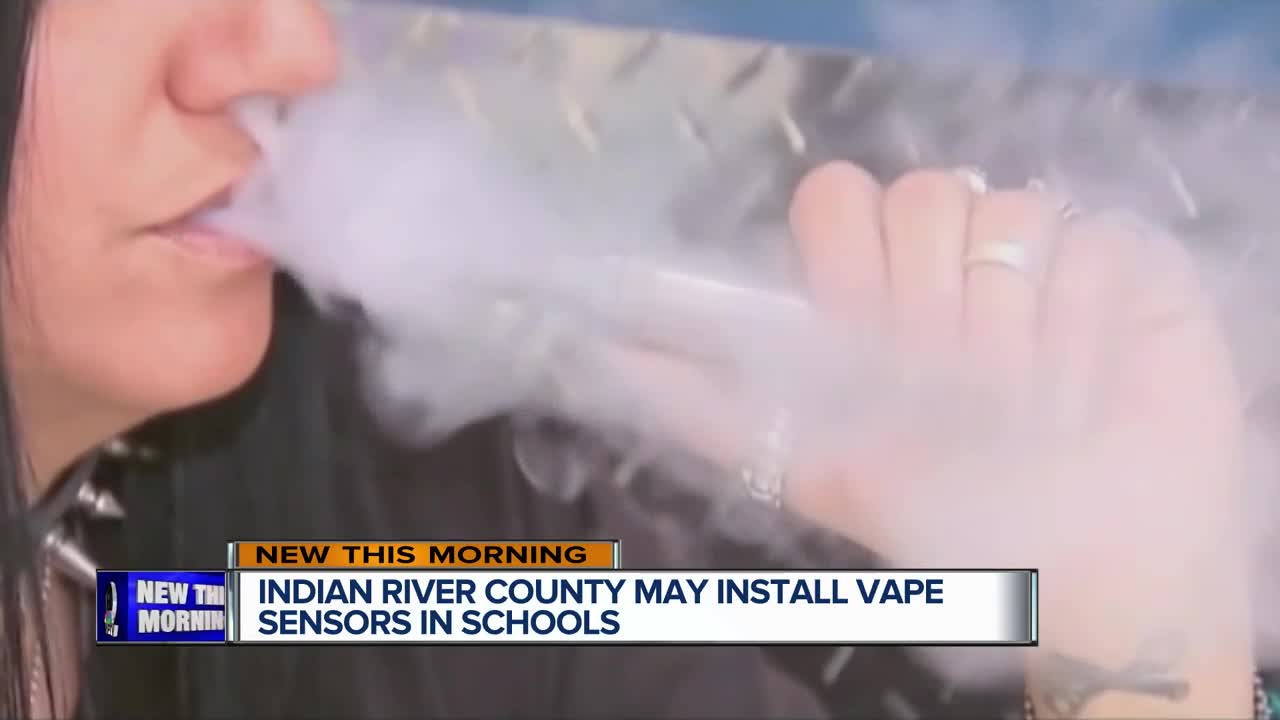 Indian River County Considers School Bathroom Vape Detectors