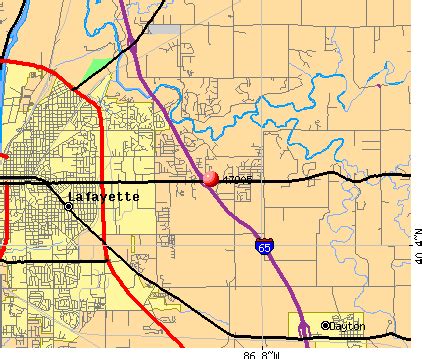 Indiana West Lafayette Zip Code