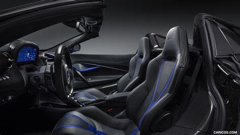 Ink Blue Mclaren Interior