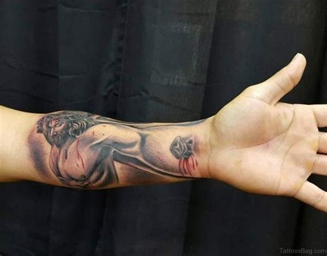 Jesus Tattoo In Arm