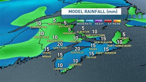 Kalin Mitchell S Weekend Weather Forecast For The Maritimes Cbc News