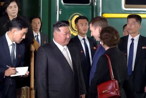 Kim Jong Un Arrives In Russia On Amp 39 Moving Fortress Amp 39 As He Prepares For Weapons Talks With