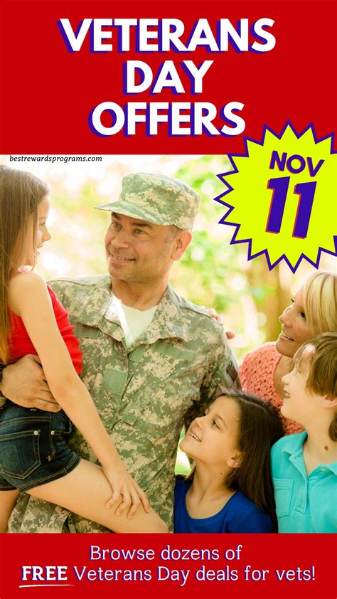 List Of Veterans Day Freebies Best Rewards Programs