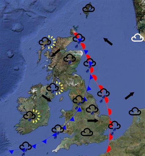 Map Uk Weather Direct Map