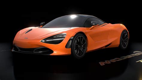 Mclaren 720S 3D Model By Lo C Deux Ldeux 3D6178f Sketchfab