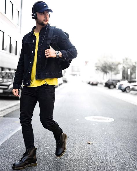 Mens Fashion Guide Photo Dr Martens Men Outfit Mens Outfits Dr