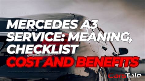 Mercedes A3 Service