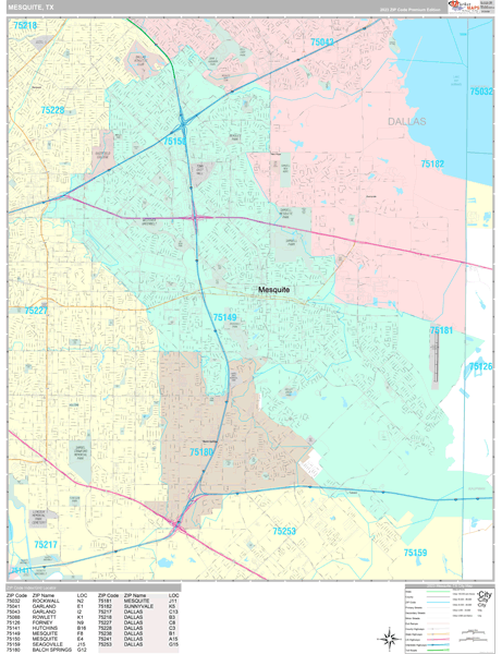 Mesquite Tx Zip Code