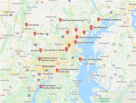 Military Bases In Maryland Howard County And Ellicott City Realtors