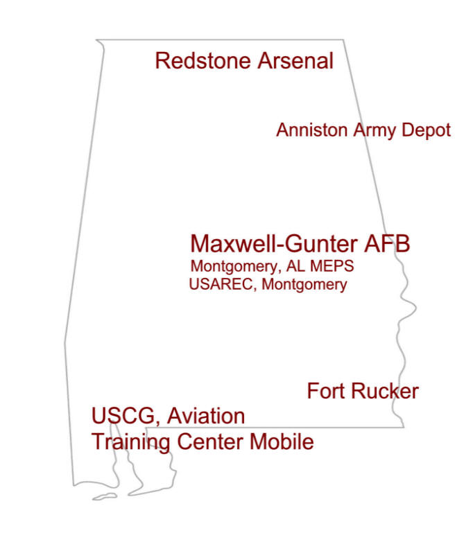 Military Installations Alabama Innovative Trends