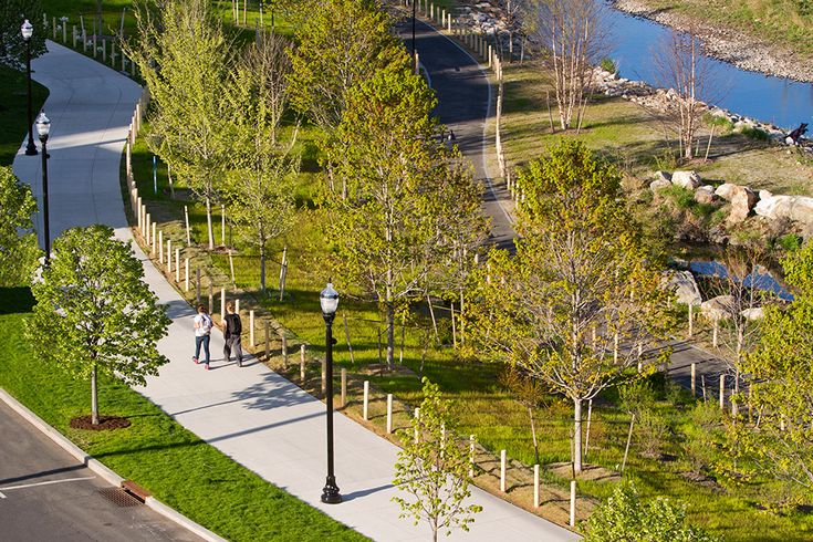 Mill River Park And Greenway By Olin Landscape Architecture Platform