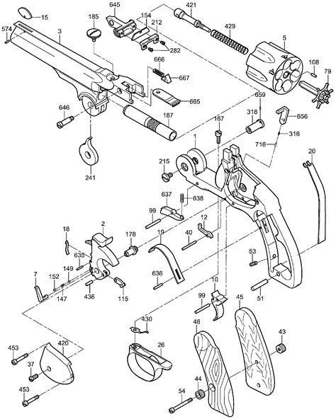 Model 10 Revolver Smith And Wesson Diagram Smith And Wesson