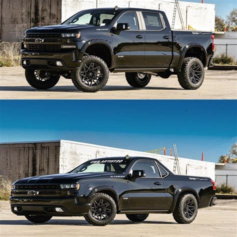 Modern Chevrolet El Camino Rendered With Silverado 1500 Design Cues