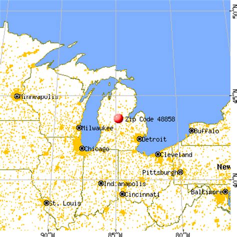 Mount Pleasant Michigan Mi 48858 Profile Population Maps Real