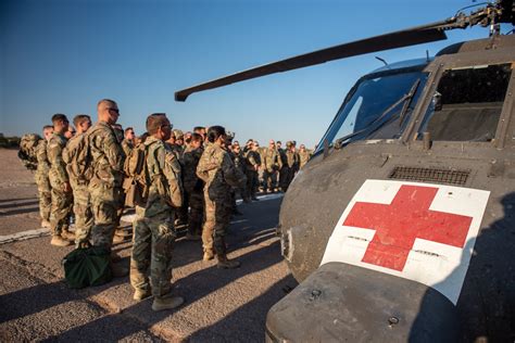 National Guard Combat Medics Maintain Skills Techniques National