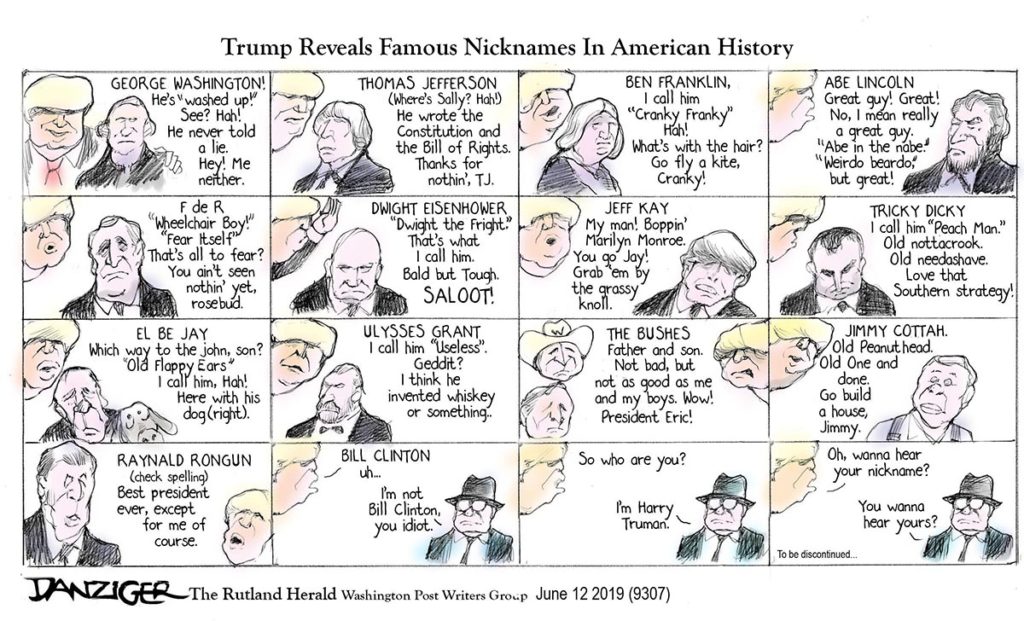 Nicknames For Trump